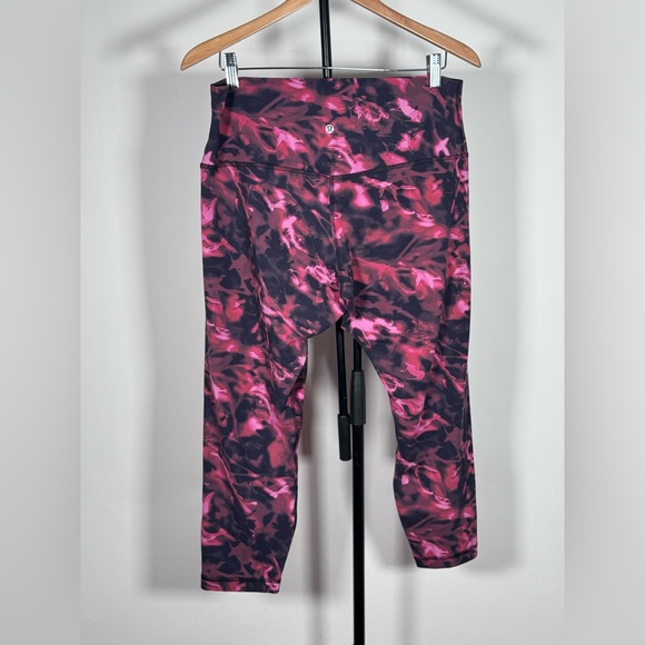 NWOT Lululemon Align High-Rise Crop 21" Intensity Pink Blossom Multi - Picture 7 of 8